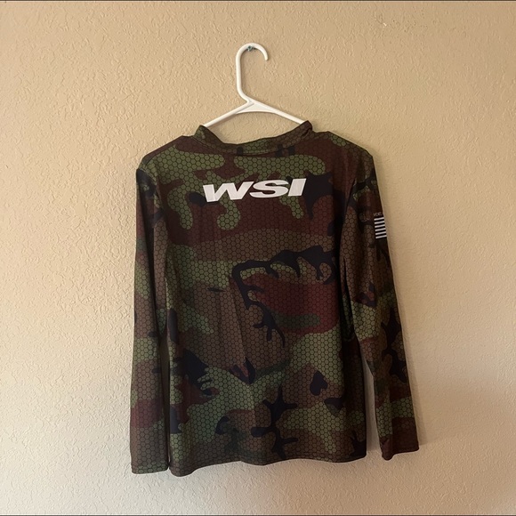 Performance Mesh Hexacamo 1/2 Zip Top - Picture 4 of 4